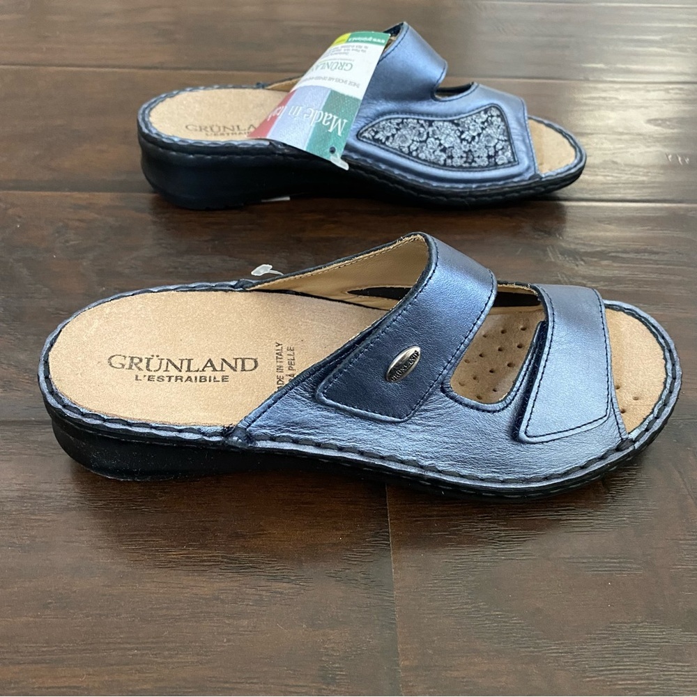 New without box grunland dami made in Italy sandals size 37 or USA size 6.5-7